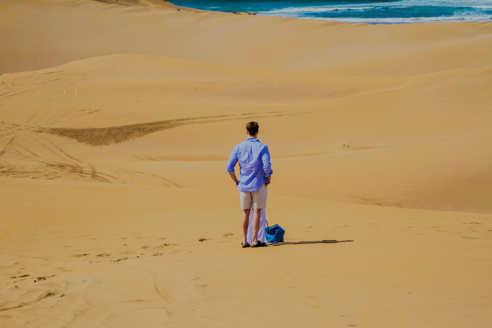 Sandboarding in Agadir