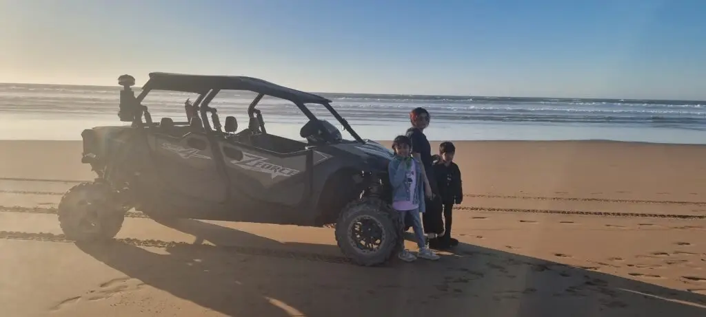 4-Seater Buggy Beach Ride Agadir for families