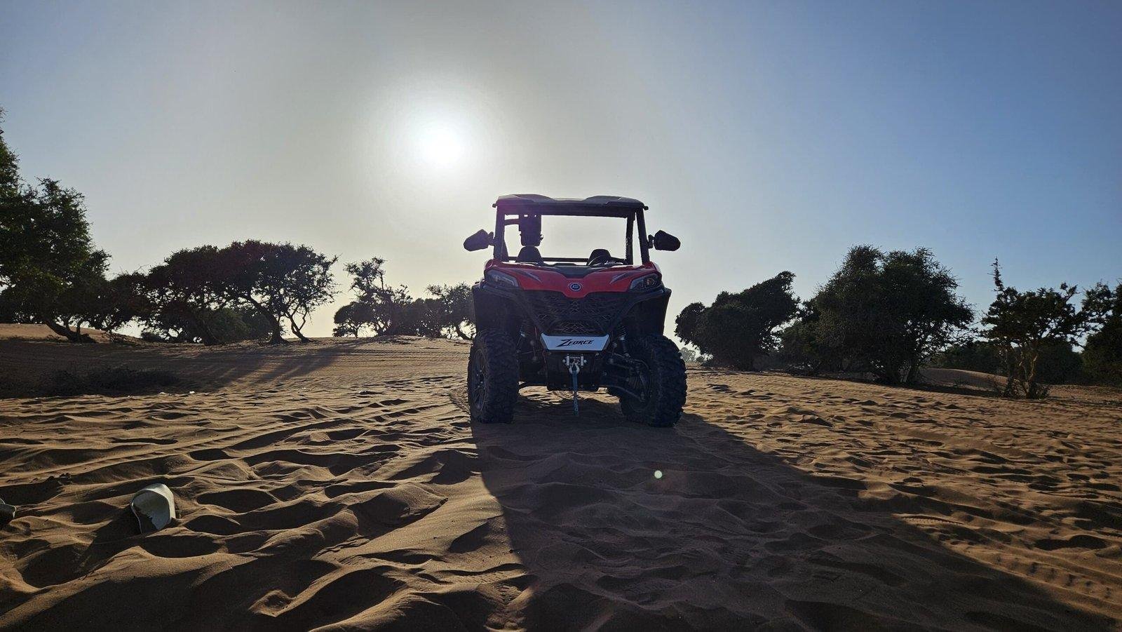 Sunset Desert Buggy