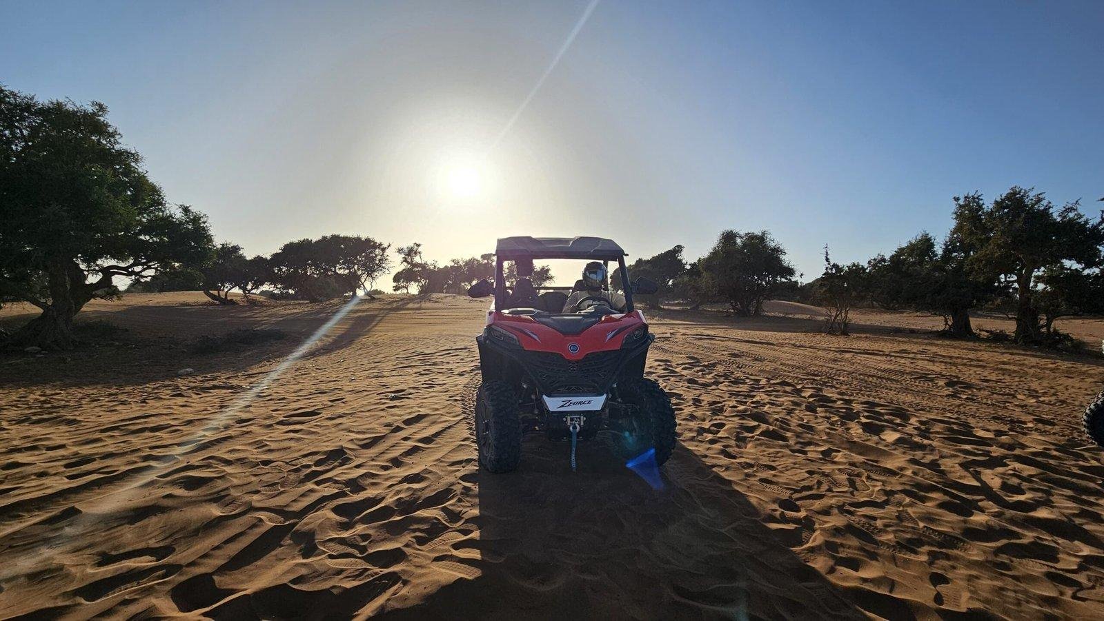 Sunset Desert Buggy